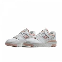 NEW BALANCE 550 - WHITE/BABY PINK/WHITE — (bbw550bp)