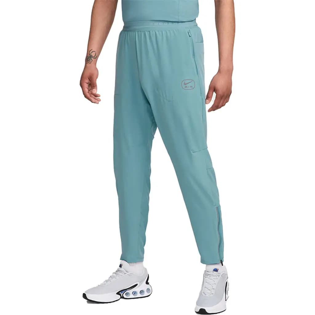 NIKE SWOOSH AIR RUN PANT - DENIM TURQ/REFLECTIVE SILVER