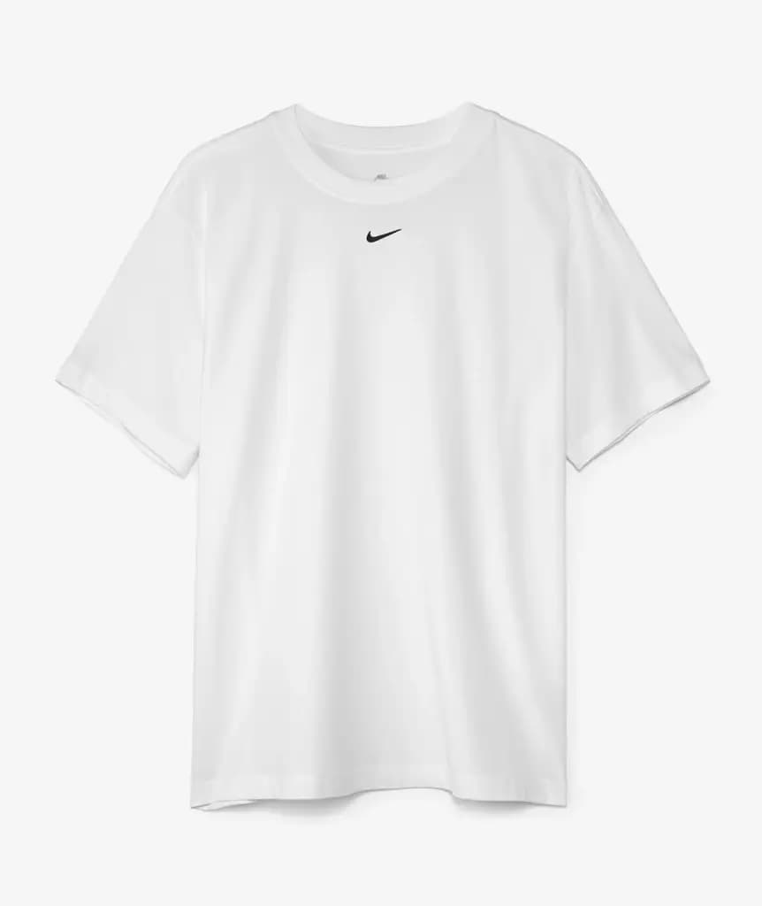 NIKE NN ESSENTIAL BOYFRIEND TEE WHITE - WHITE
