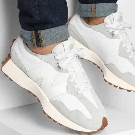 NEW BALANCE 327 - GREY/GREY/WHITE