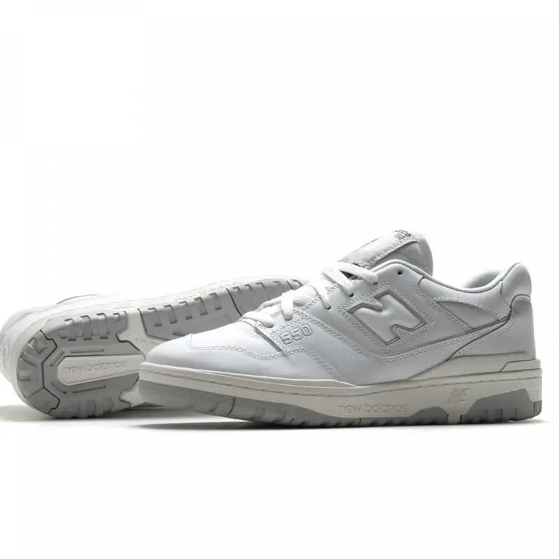 NEW BALANCE 550 - WHITE/WHITE/WHITE