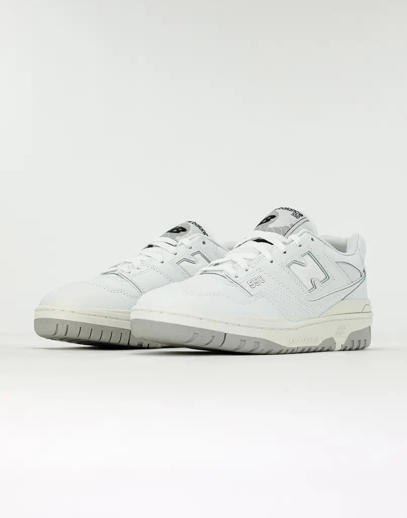 NEW BALANCE 550 - WHITE/WHITE/WHITE