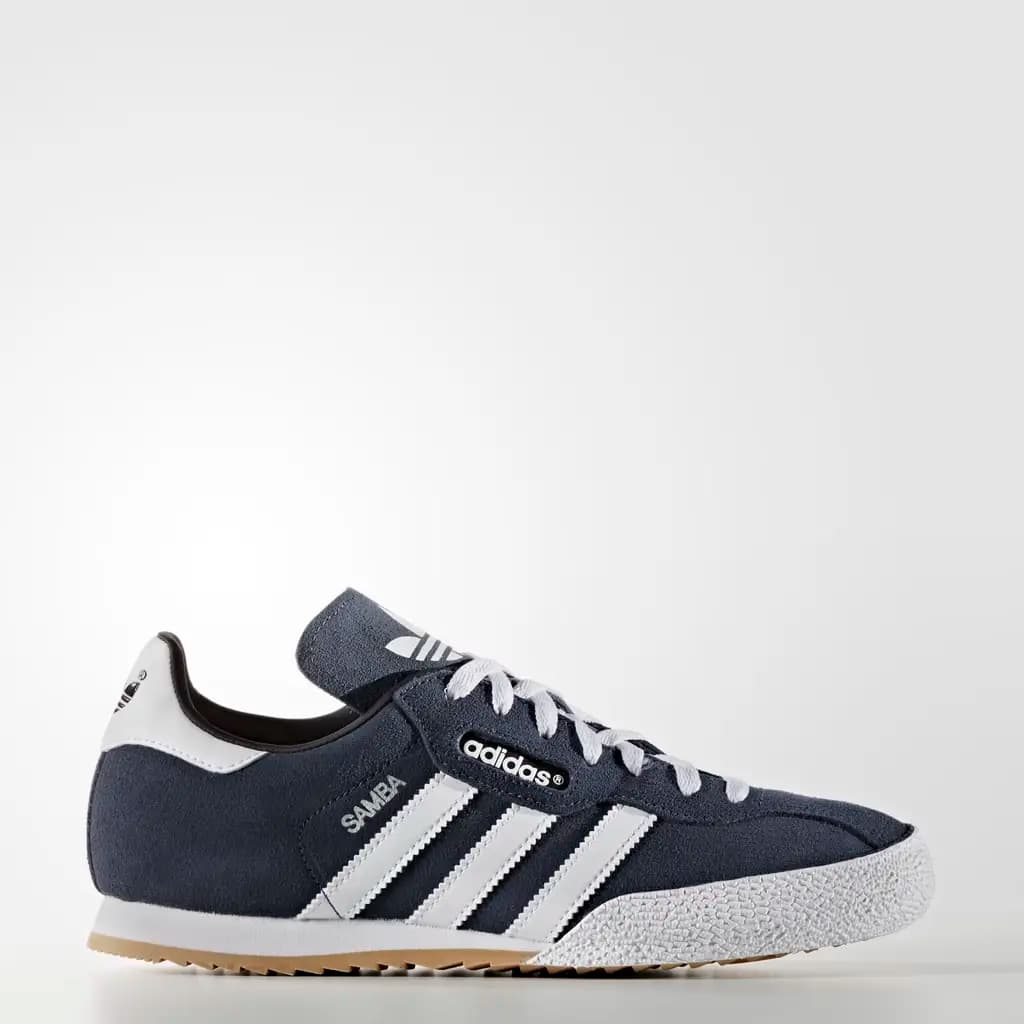 ADIDAS ORIGINALS SAMBA SUPER NVY/WHT - NAVY/WHITE — (019332)