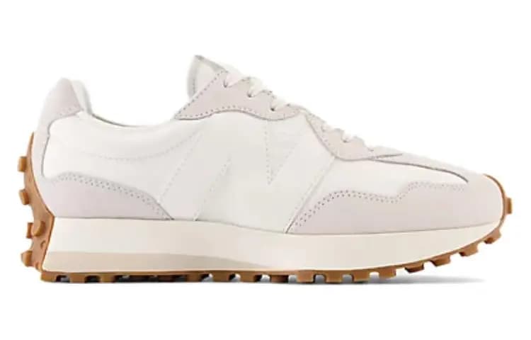 NEW BALANCE 327 - WHITE/WHITE/GUM