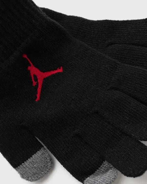 JORDAN JORDAN HBR POM BEANIE SET - BLACK — (9a0869-023)