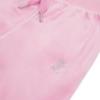 JUICY COUTURE DIAMANTE VELOUR BOOTCUT - PINKY LILAC