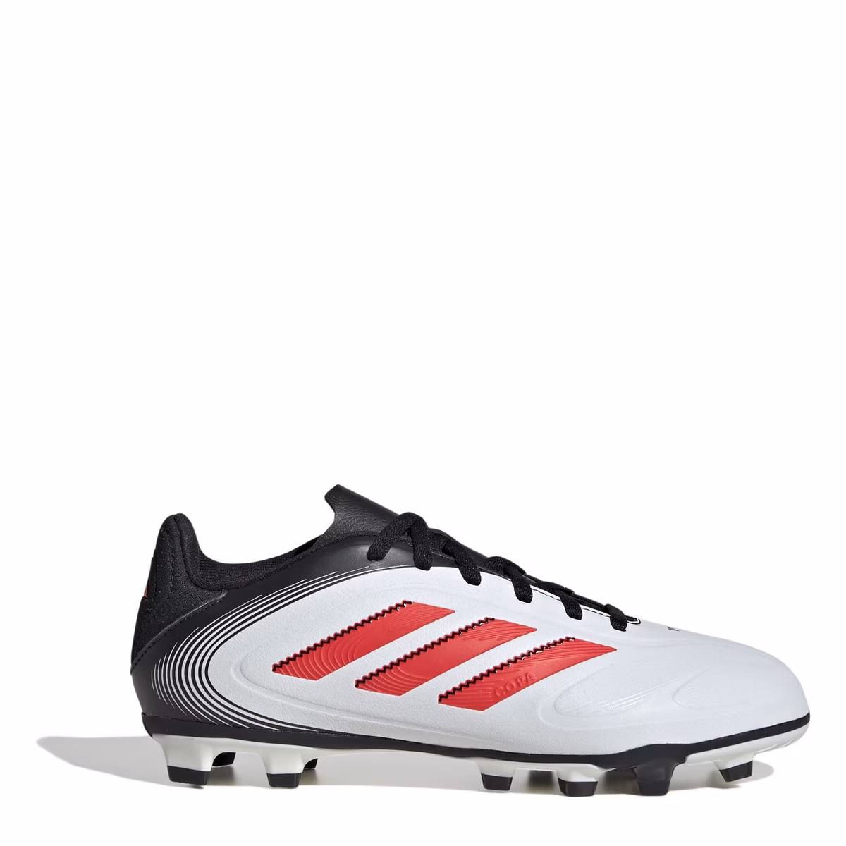 ADIDAS COPA PURE III CLUB FG/MG BOOTS JUNIOR - FOOTWEAR WHITE/LUCID RED/CORE BLACK