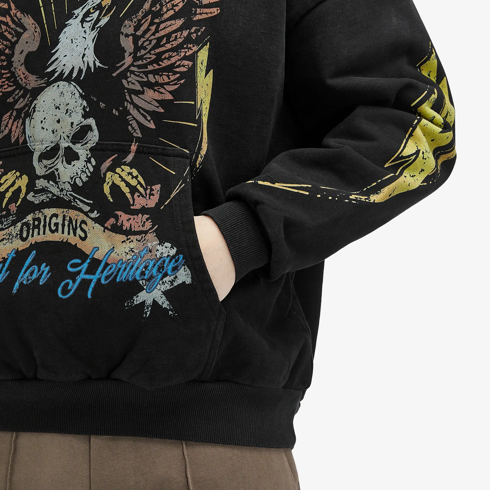 GODMADE ORIGINS HOODIE - BLACK