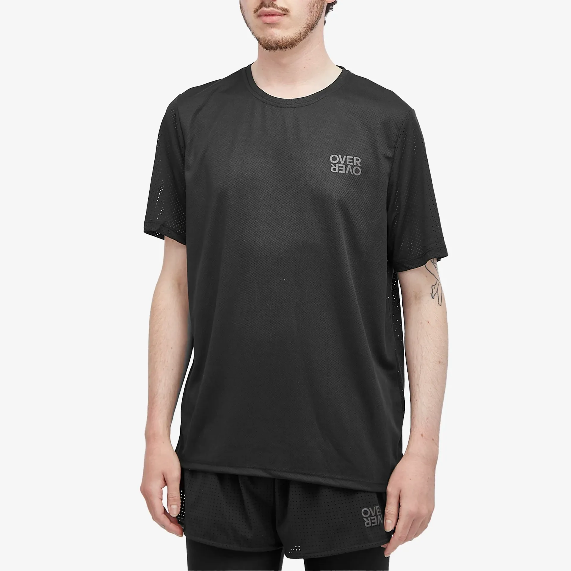 OVER OVER SPORT TEE SS - BLACK
