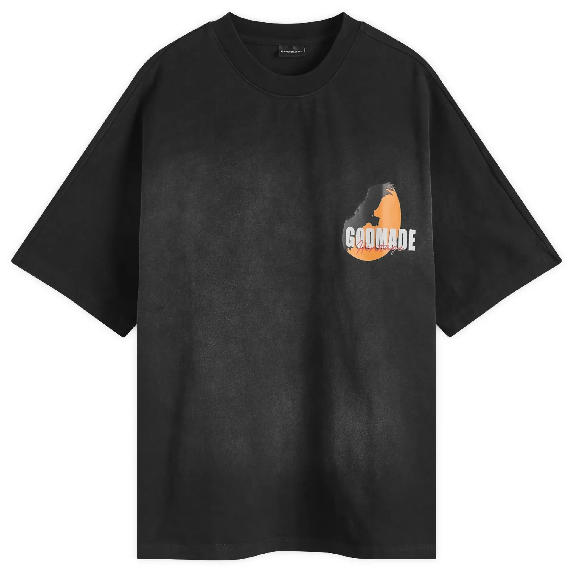 GODMADE HERITAGE TEE - BLACK
