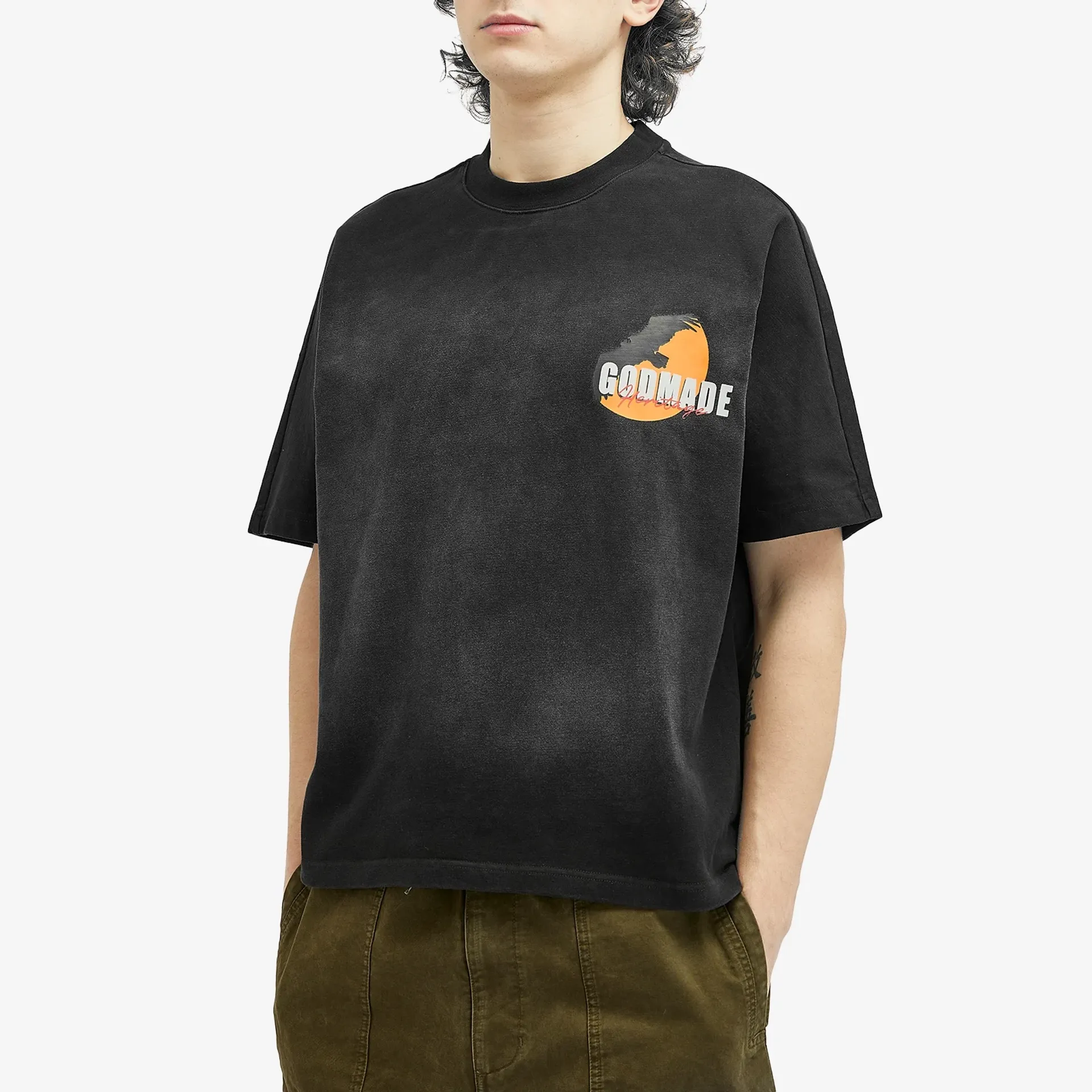 GODMADE HERITAGE TEE - BLACK