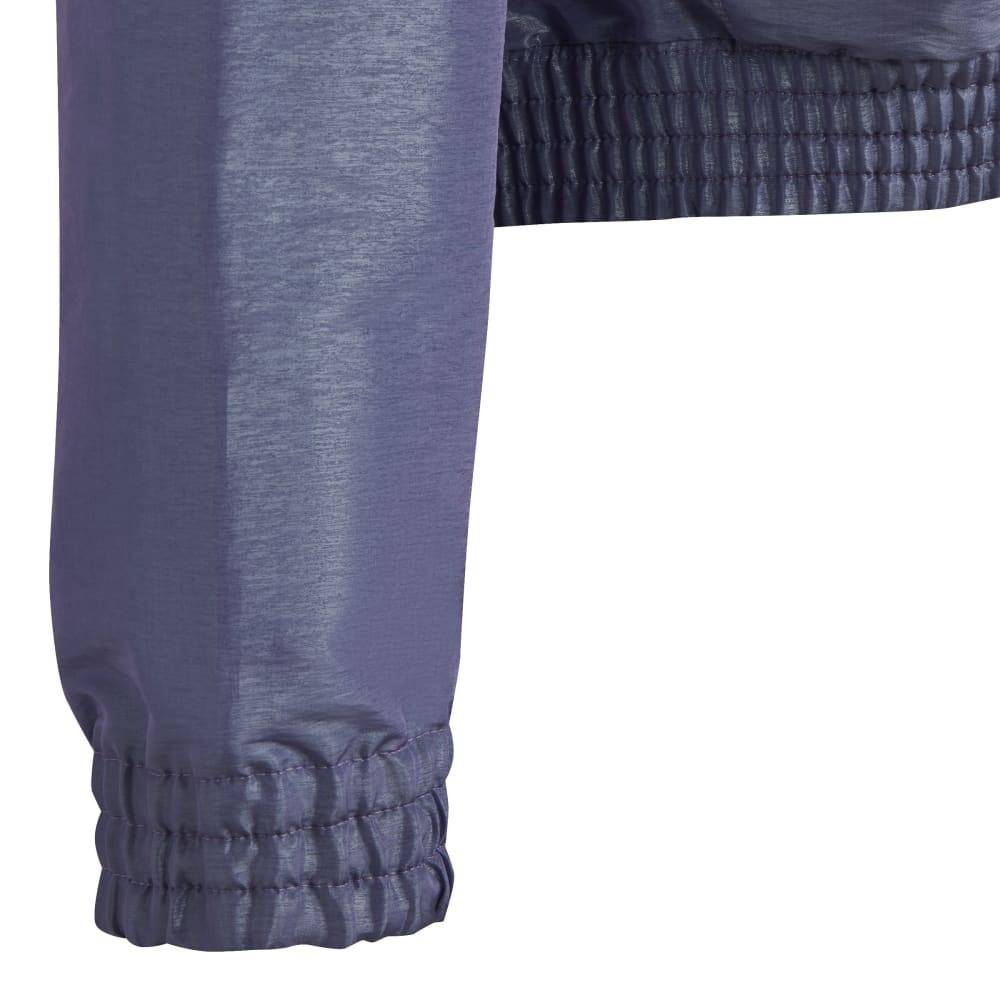 ADIDAS GIRLS  DANCE WOVEN  HOODED 1/2 ZIP JACKET
