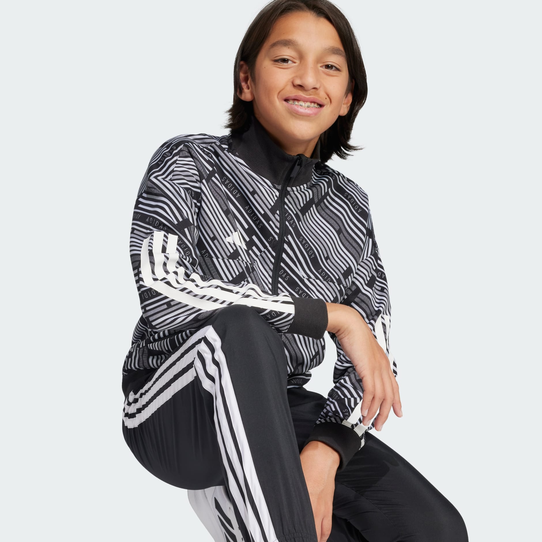 ADIDAS JUNIOR  HOT TRACK TOP