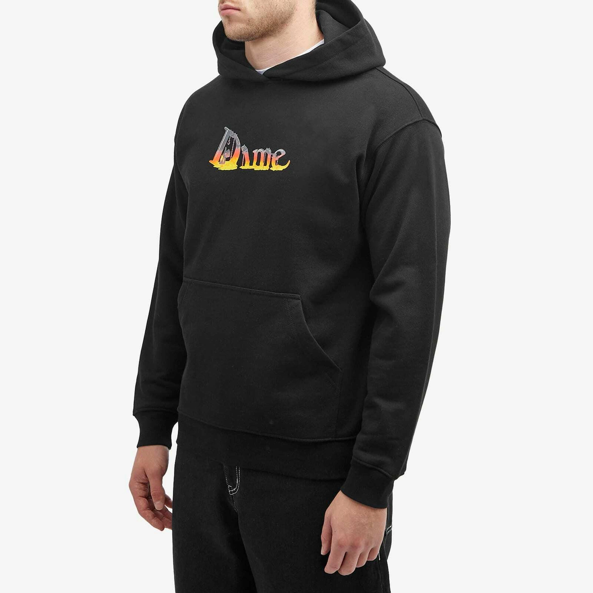 DIME CLASSIC SKYNET HOODIE - BLACK