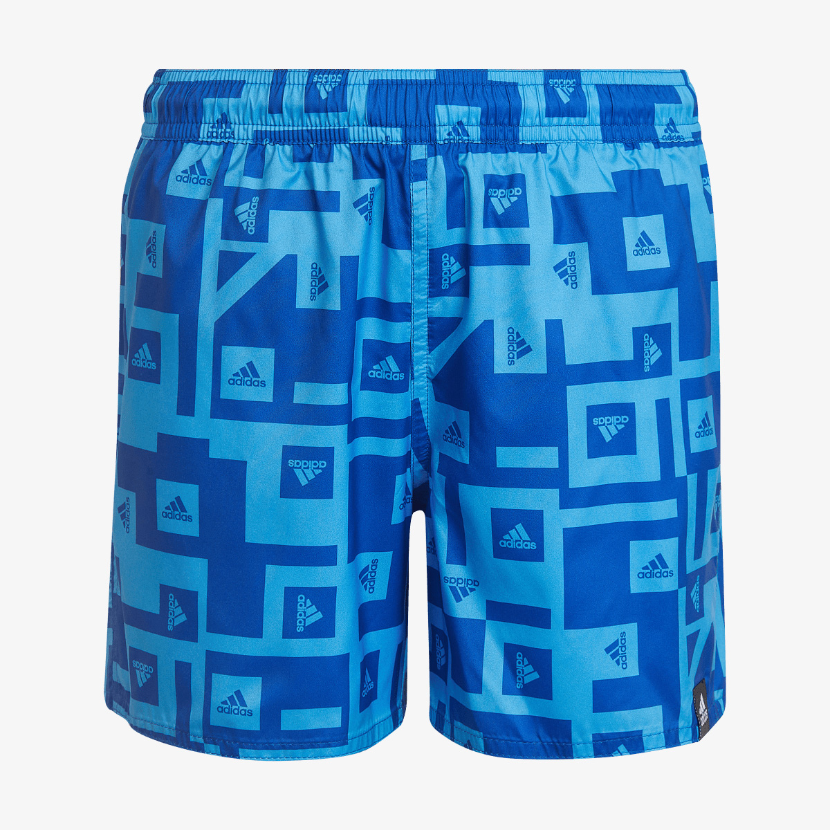ADIDAS JUNIOR BOS AOP SWIM SHORTS