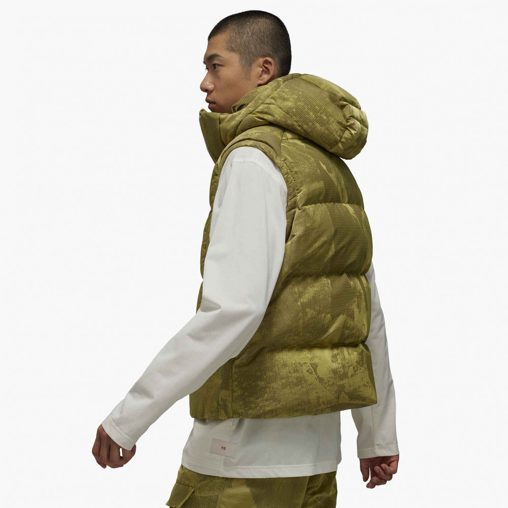 ADIDAS Y-3 GFX PUFFA VEST GILET MENS