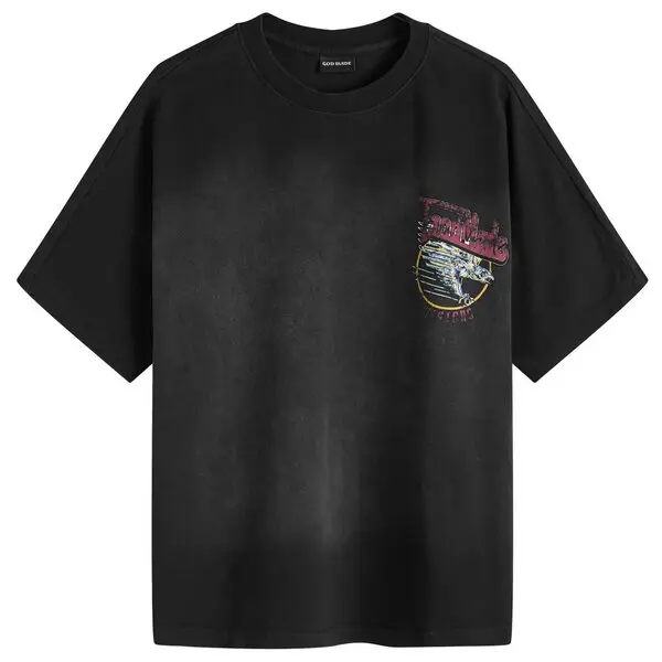 GODMADE CROME VISION TEE - BLACK