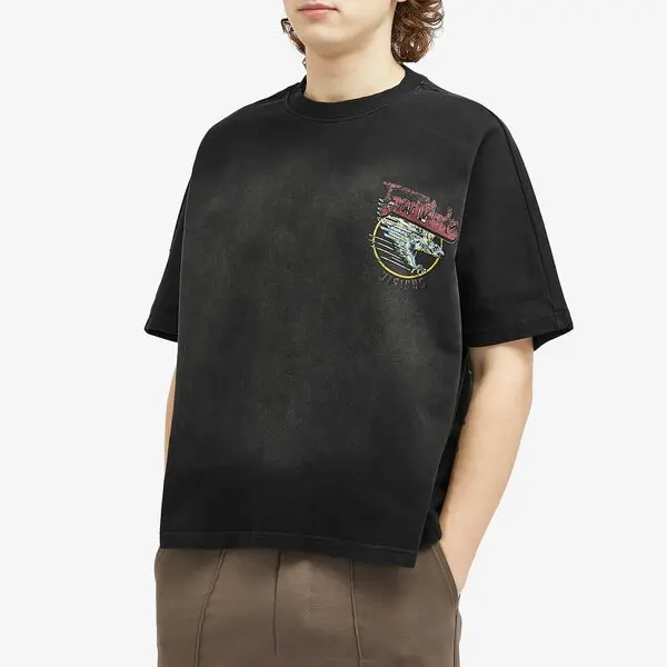 GODMADE CROME VISION TEE - BLACK