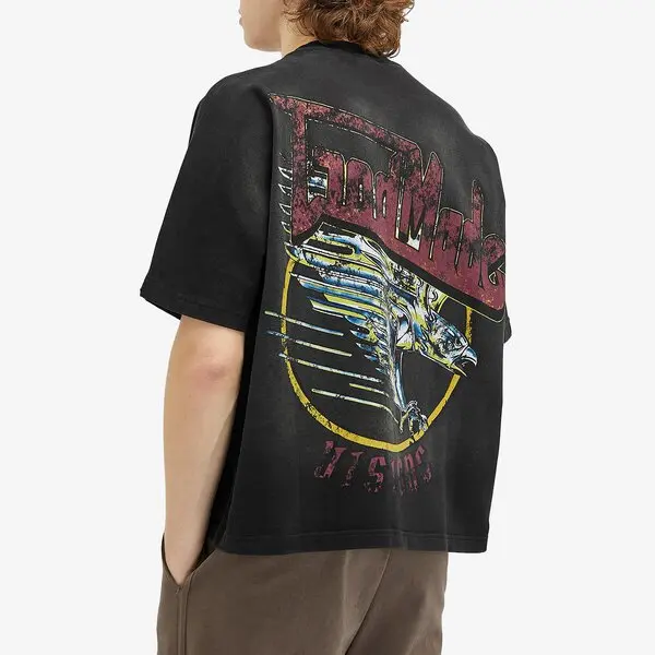 GODMADE CROME VISION TEE - BLACK