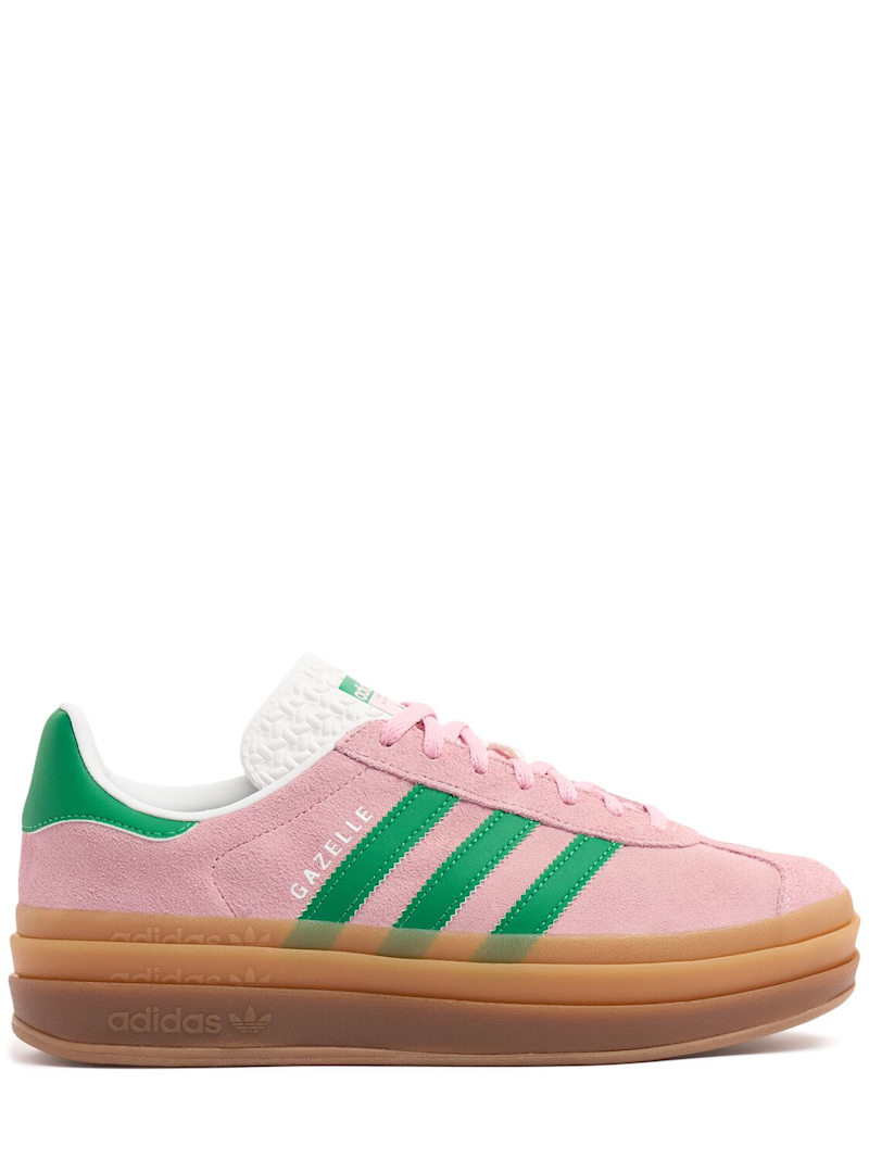 ADIDAS ORIGINALS GAZELLE BOLD - TRUE PINK/GREEN/FTWR WHITE