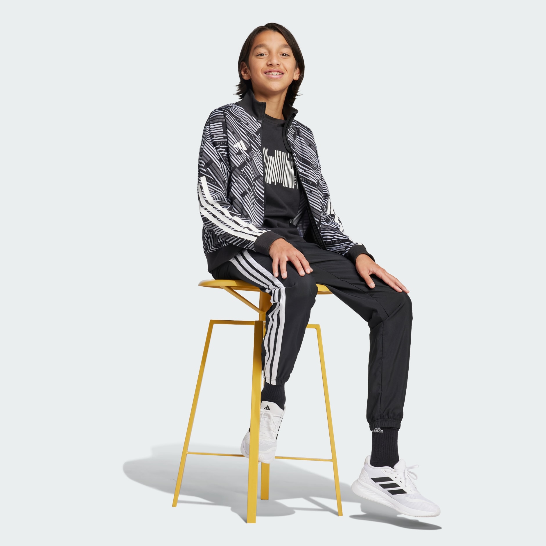 ADIDAS JUNIOR  HOT TRACK TOP