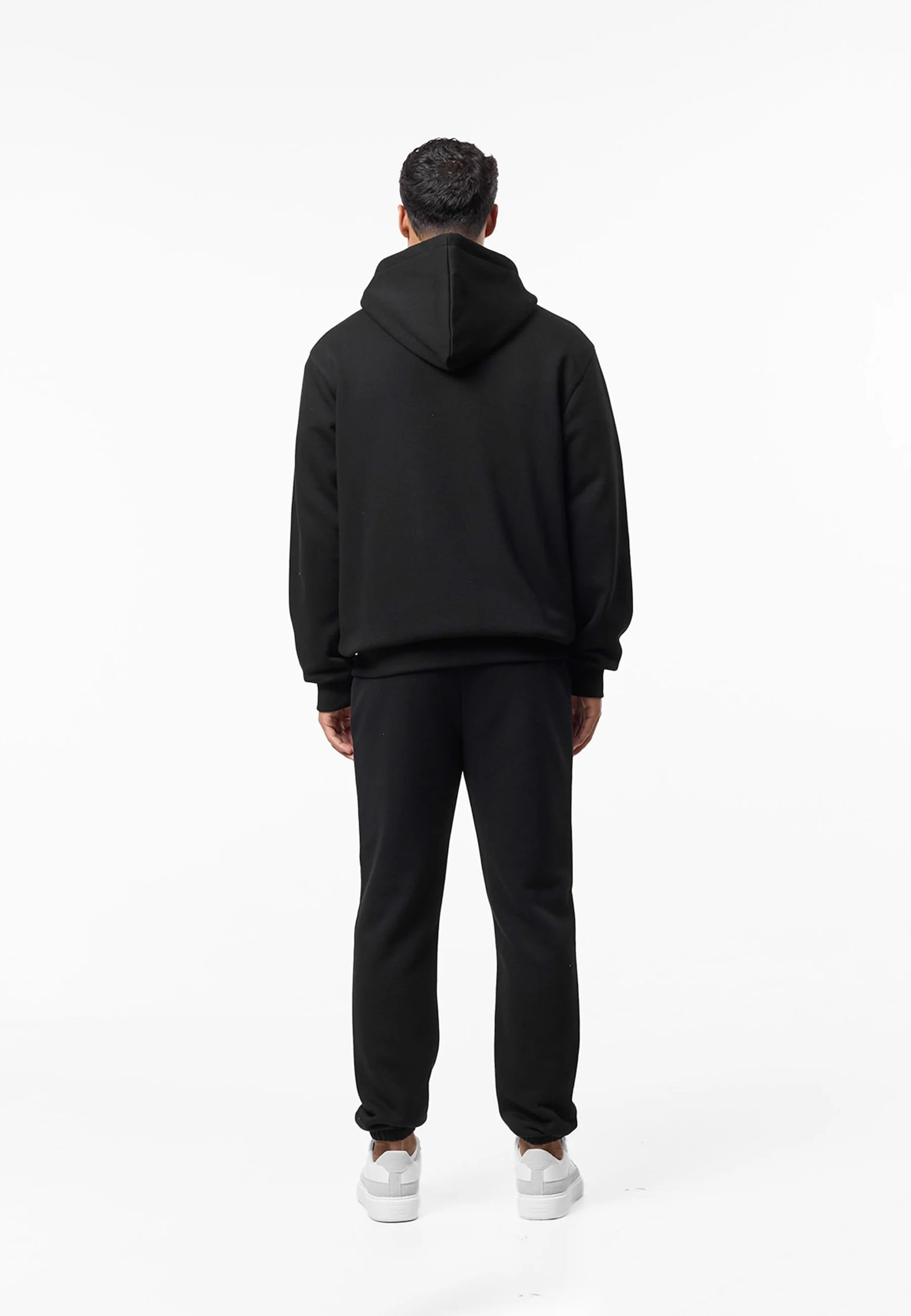 CLOSURE LONDON RELAXED FIT HOODED ZIP  SUIT - BLACK