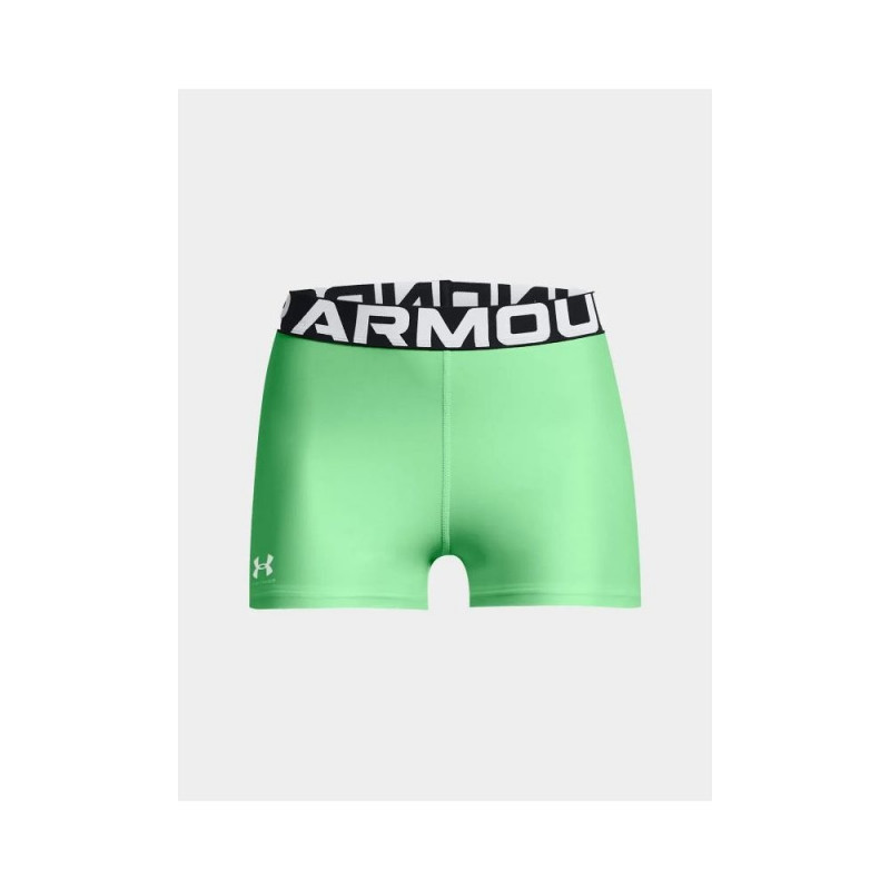 UNDER ARMOUR W UA HG AUTHENTICS SHORTY - Matrix Green / White