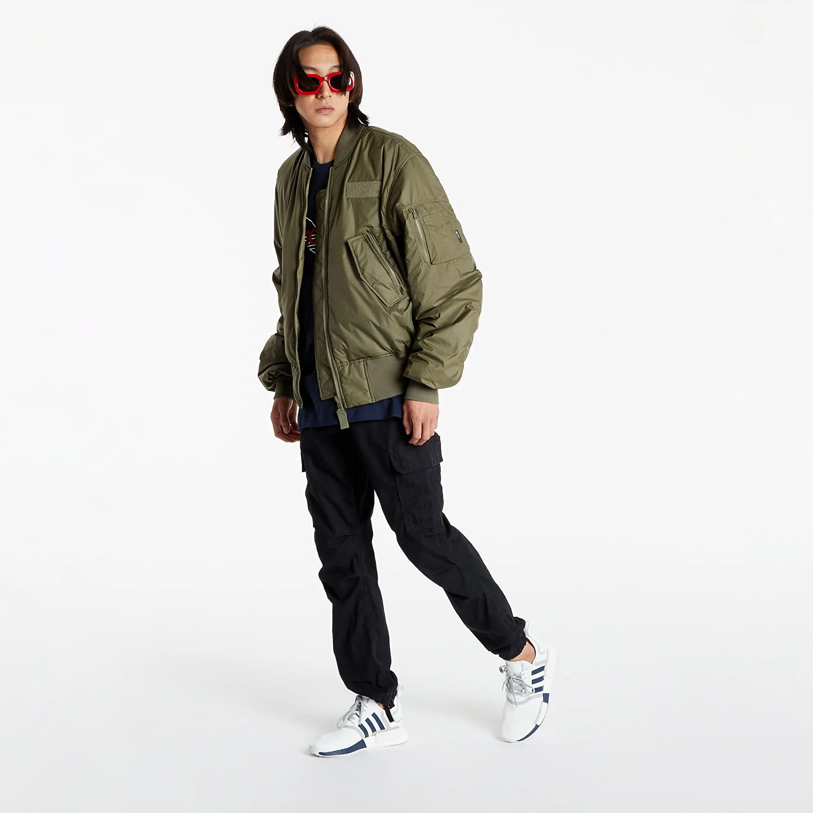 ADIDAS X PARLEY BOMBER MENS BOMBER JACKET 