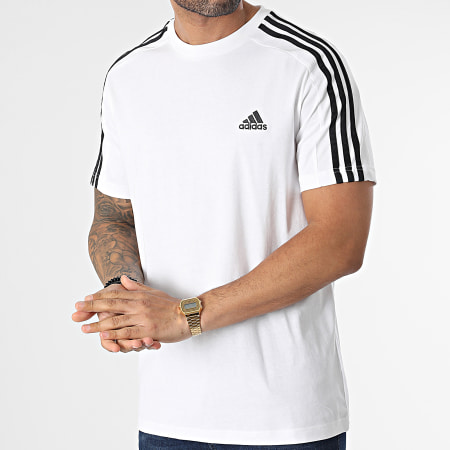 ADIDAS *3S T-SHIRT - WHITE/BLACK