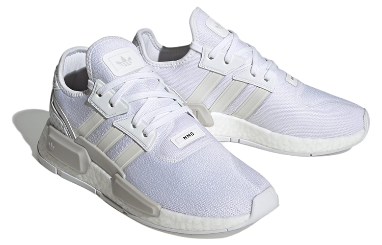 ADIDAS MENS ORIGINALS NMD_G1 TRAINERS - CLOUD WHITE/GREY/CORE BLACK