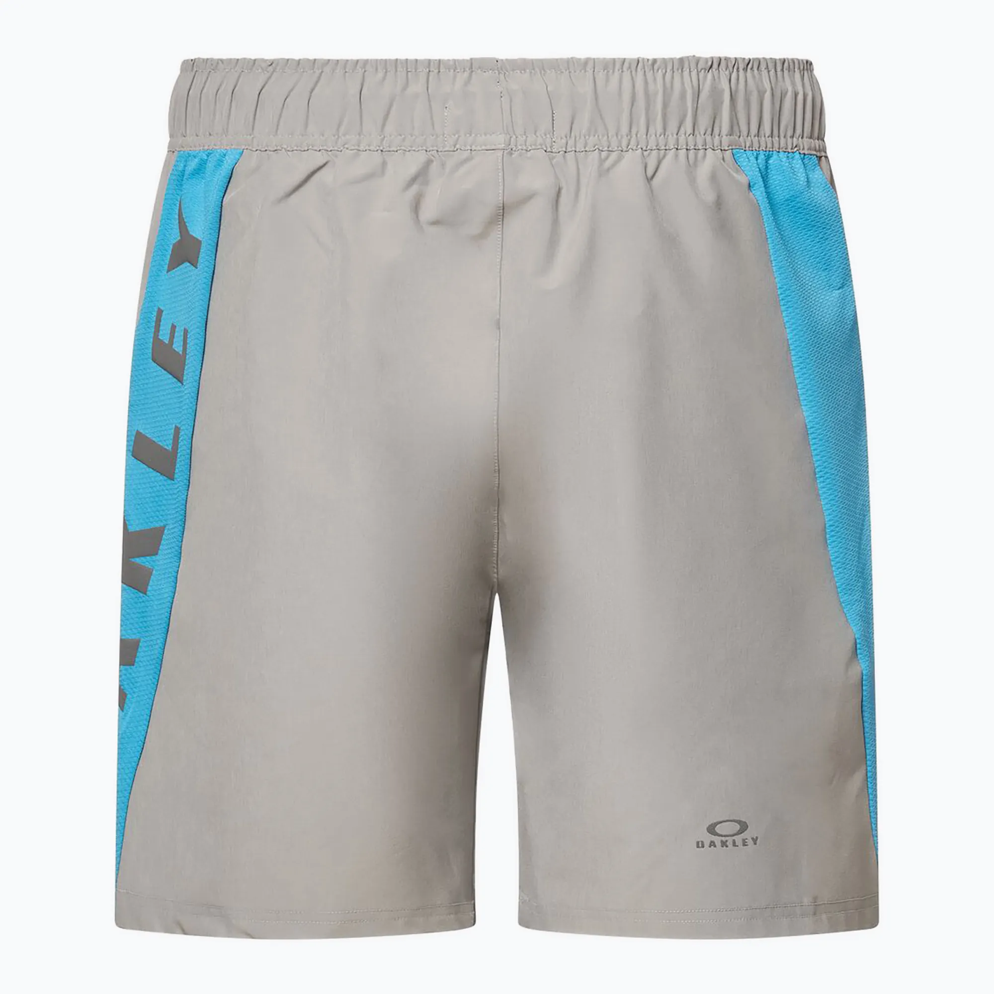 OAKLEY TRAINING SIDE PANEL SHORT - CEMENT / SWIMMING BLUE
