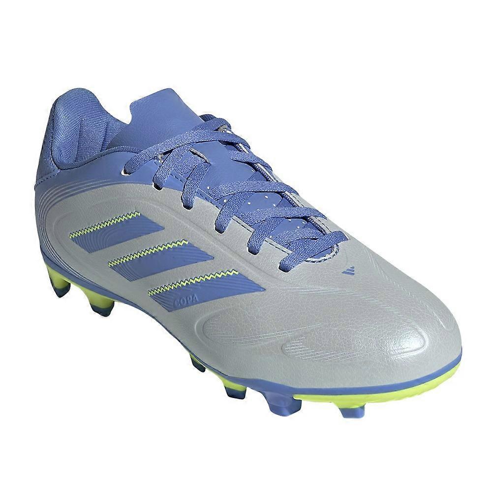 ADIDAS COPA PURE 3 CLUB FG/MG BOOTS KIDS - HALO BLUE/BLUE FUSION/LUCID LEMON