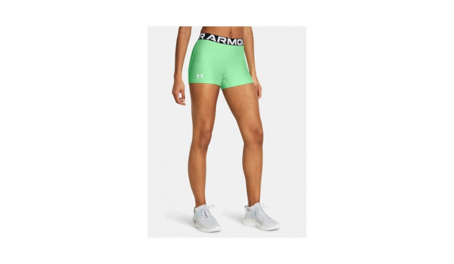UNDER ARMOUR W UA HG AUTHENTICS SHORTY - Matrix Green / White