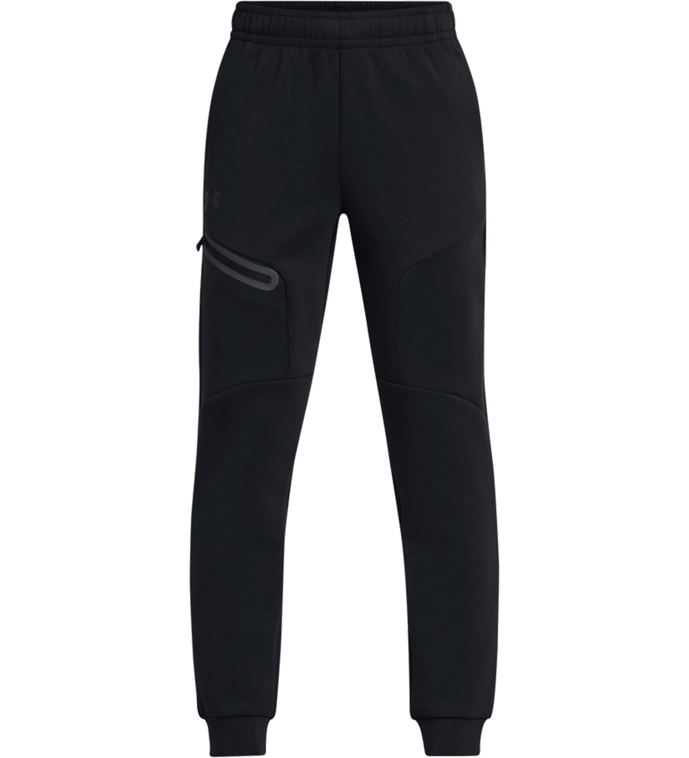 UNDER ARMOUR UNSTOPPABLE FLC JOGGER - BLACK