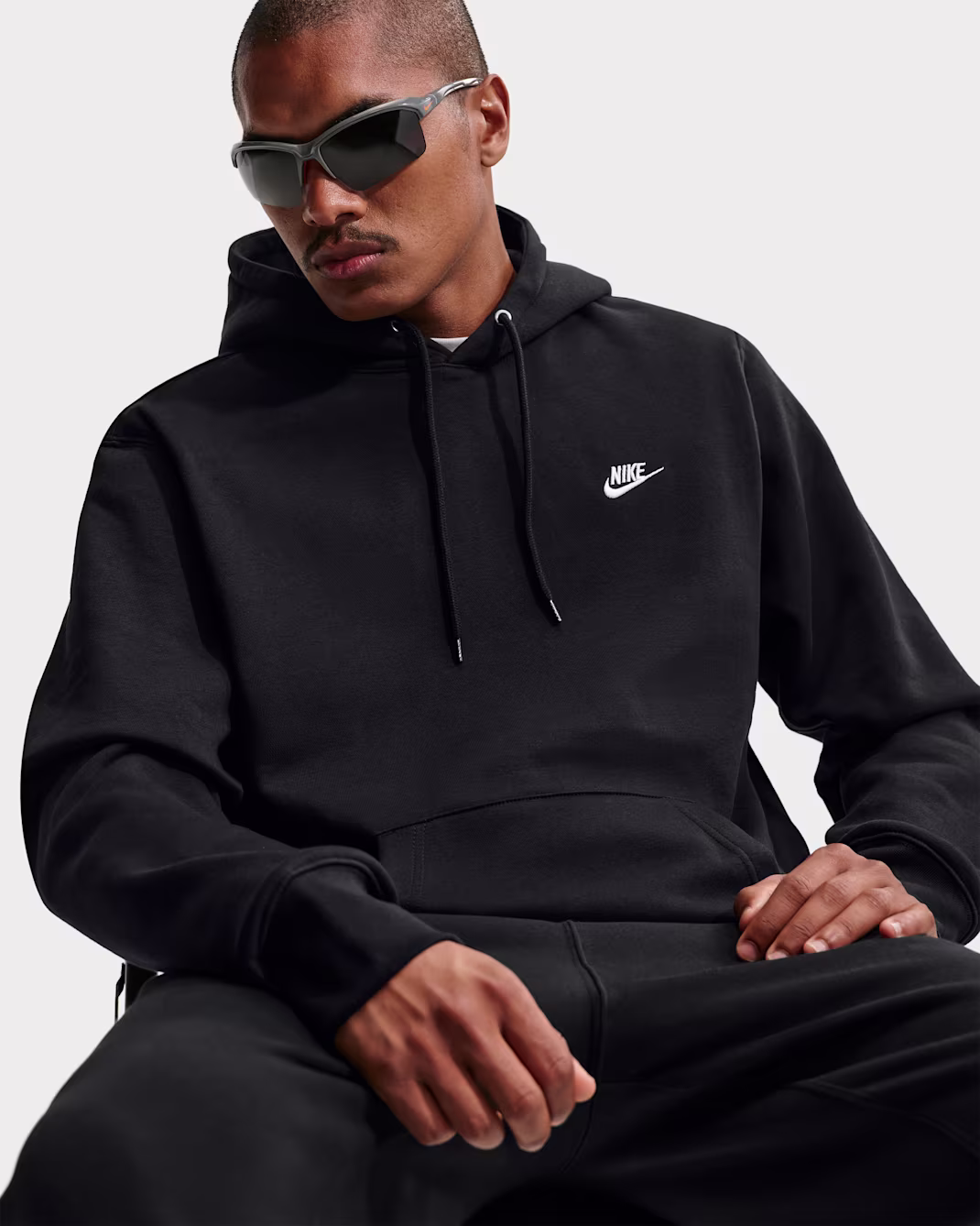 NIKE CLUB OTH HOOD - BLACK