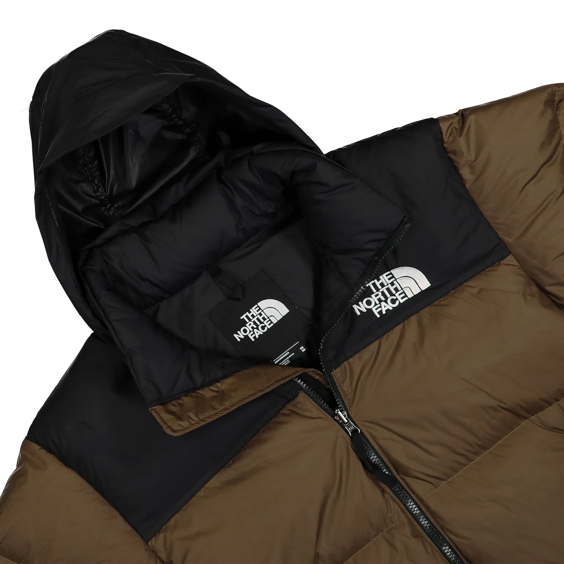 THE NORTH FACE M 1996 RETRO NUPTSE JACKET - SMOKEY BROWN/TNF BLACK