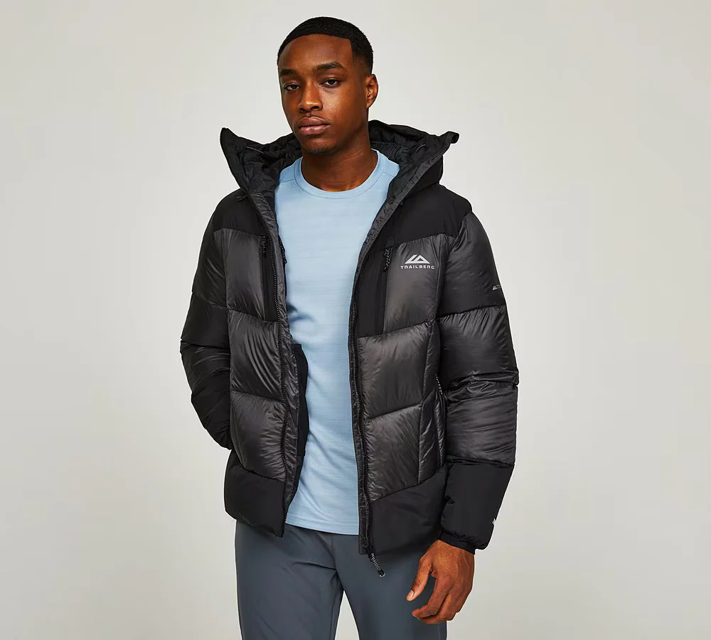 TRAILBERG EIGER 700F PUFFER - BLACK/ ASPHALT
