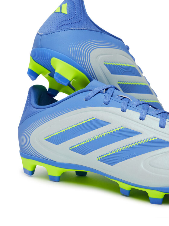 ADIDAS COPA PURE III CLUB FG/MG BOOTS - HALO BLUE/BLUE FUSION/LUCID LEMON