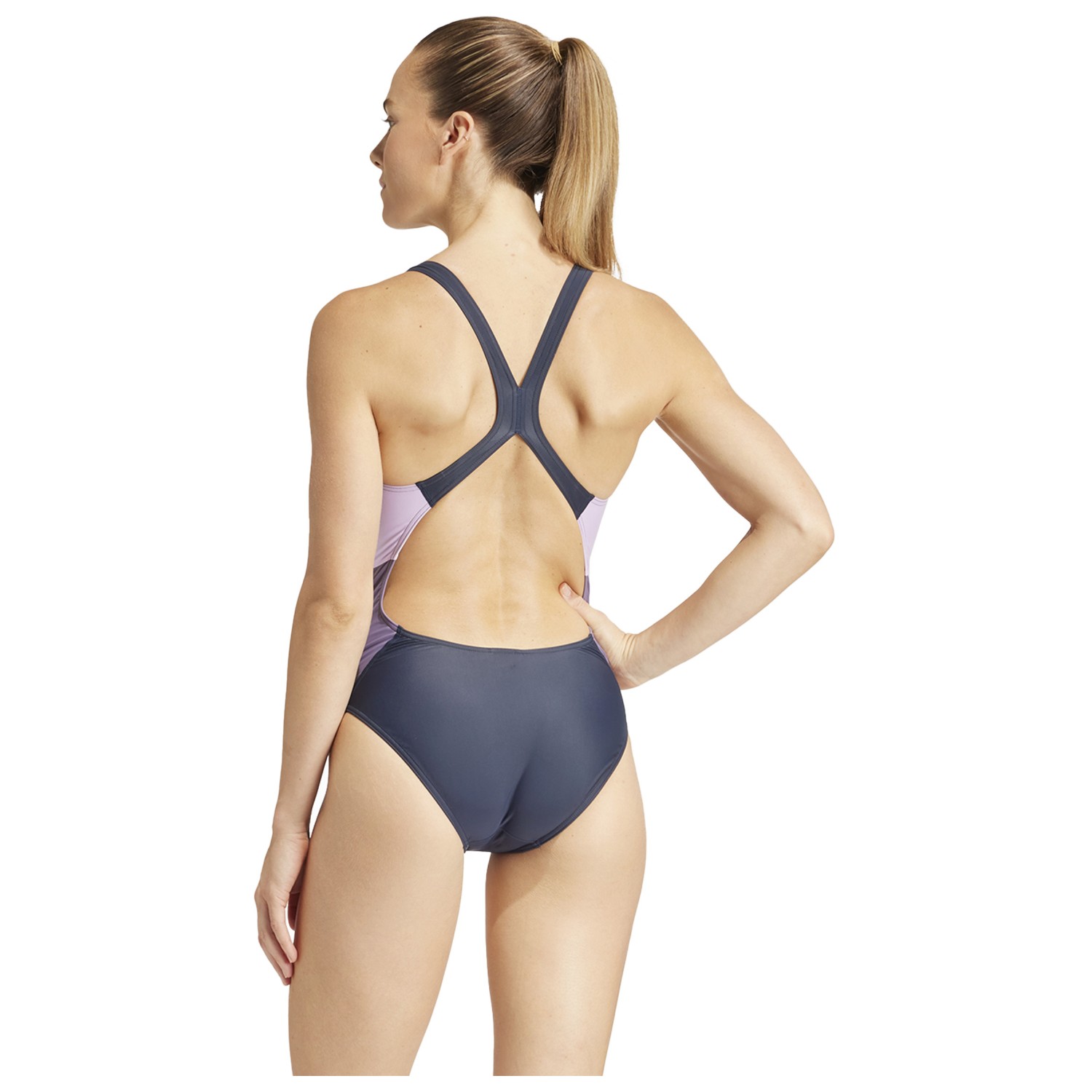 ADIDAS WOMENS BOS CB SWIM  CUSTUME CARBON/WON