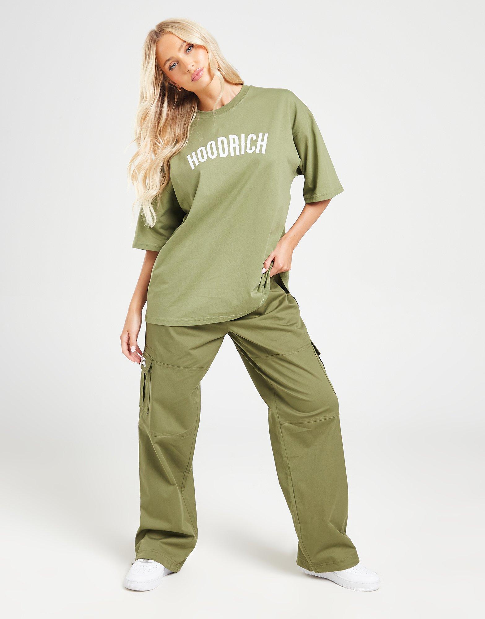 HOOD RICH W OG EXTENT PARACHUTE PANTS - BLACK