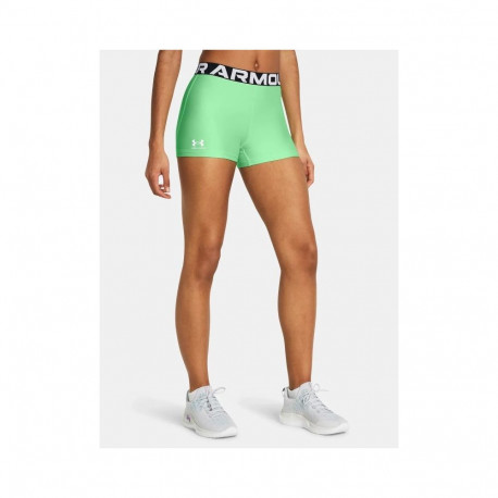 UNDER ARMOUR W UA HG AUTHENTICS SHORTY - Matrix Green / White