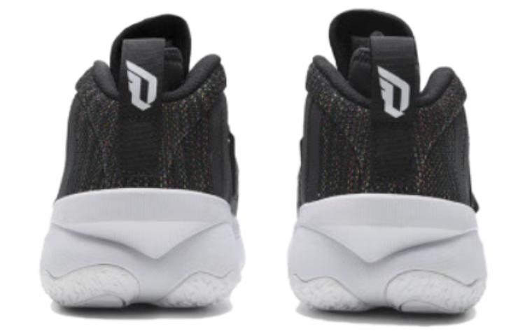 ADIDAS DAME 8 EXTPLY TRAINERS - BLACK/MULTI