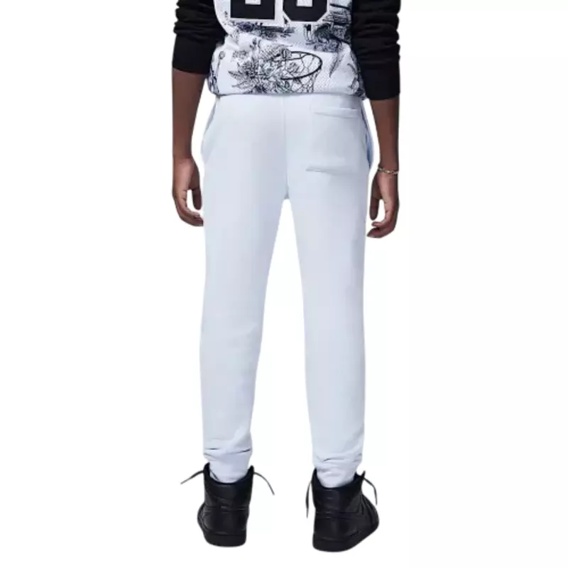 JORDAN BROOKLYN ESSENTIAL FLC PANT - PURE PLATINUM
