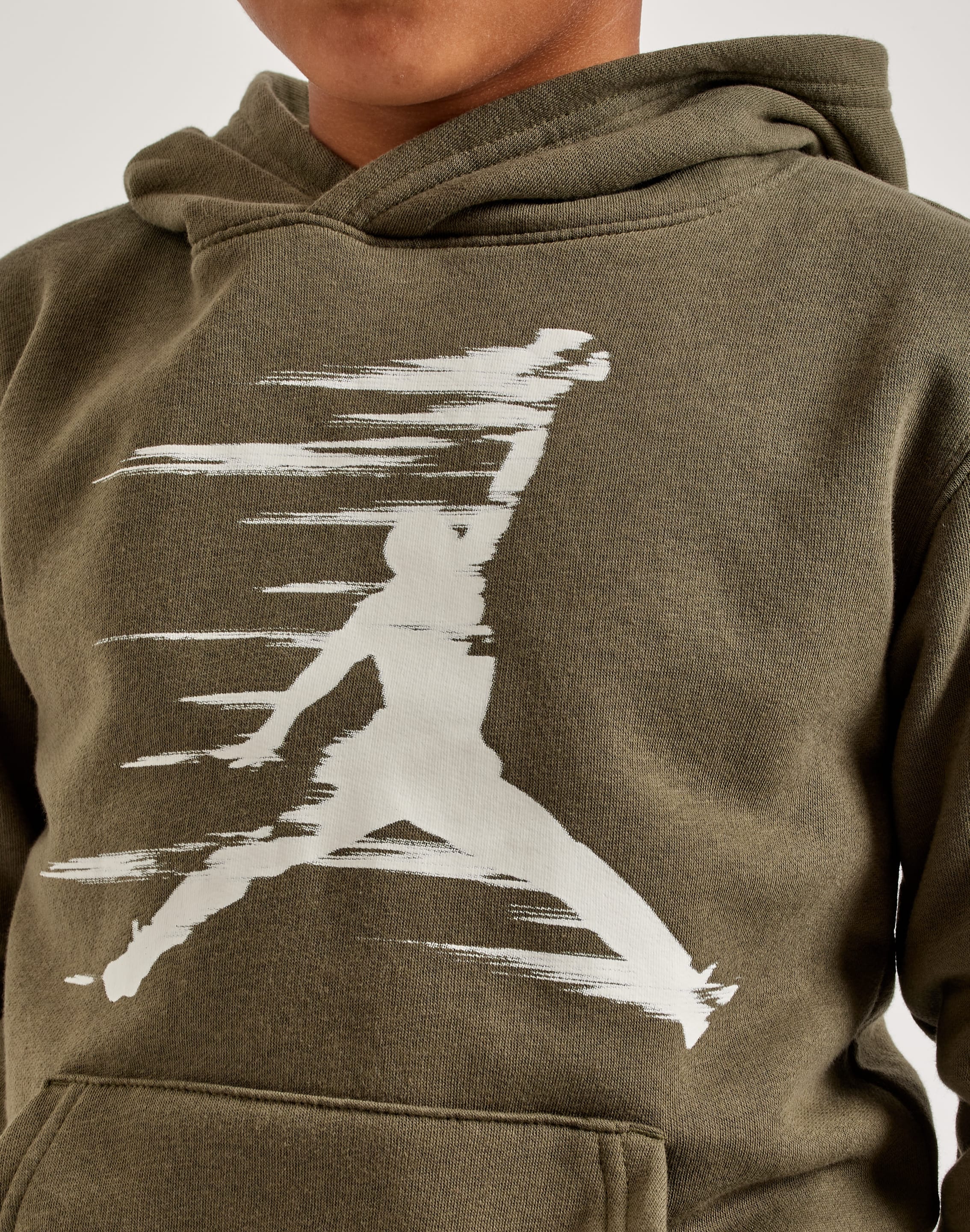 JORDAN FLIGHT MVP MOTION FLC HOOD - MEDIUM OLIVE