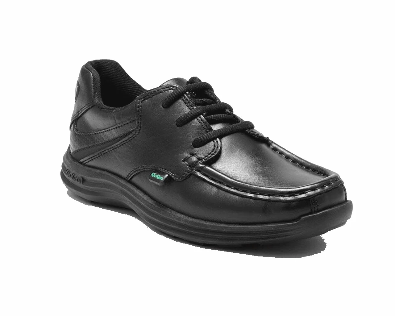 KICKERS JNR KICK REASAN LCE BLK - Black