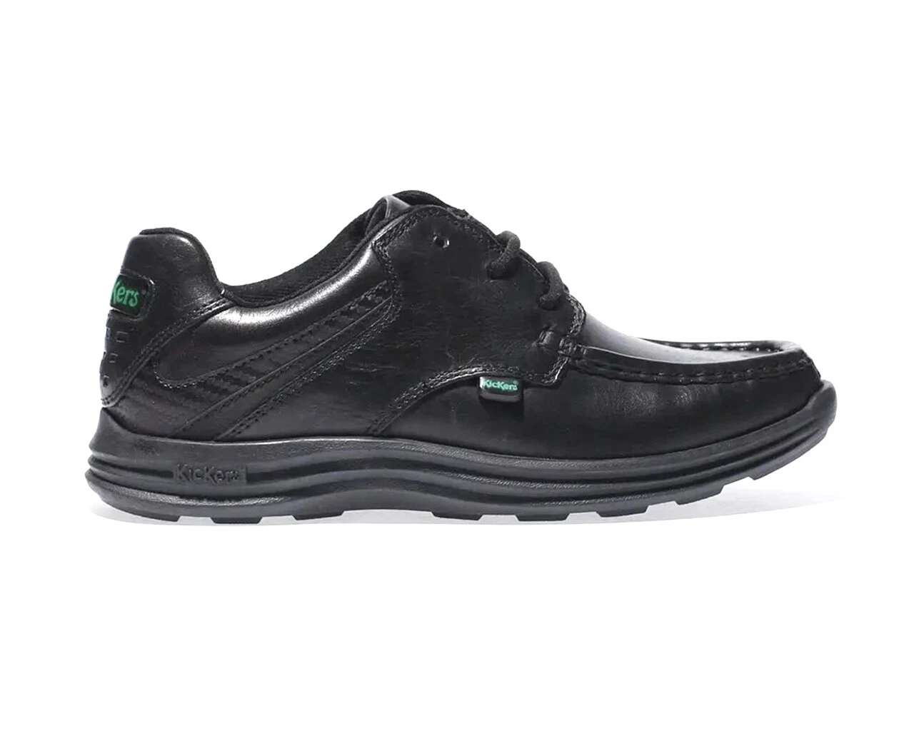 KICKERS JNR KICK REASAN LCE BLK - Black