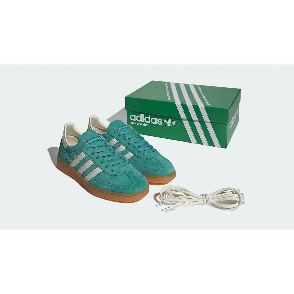 ADIDAS ORIGINALS X SPORTY AND RICH  HANDBALL SPEZIAL TRAINERS