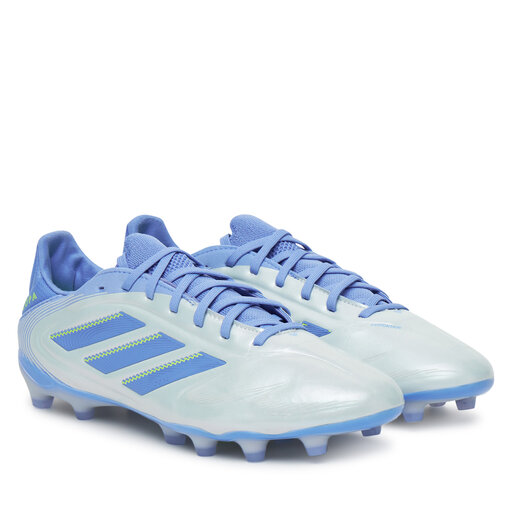 ADIDAS COPA PURE III CLUB FG/MG BOOTS - HALO BLUE/BLUE FUSION/LUCID LEMON
