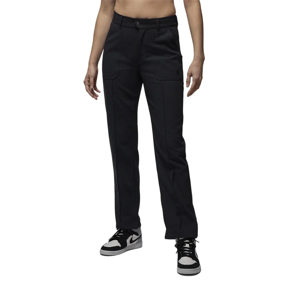 NIKE AIR JORDAN WOMENS J WVN PANT - BLACK